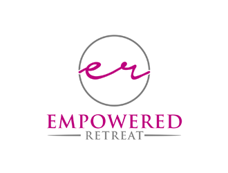 Empowered Retreat logo design by johana