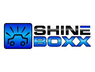 SHINE BOXX logo design by jaize