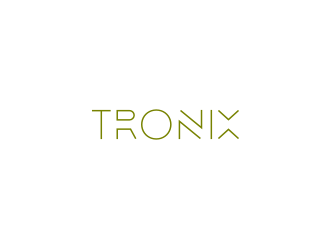 TRONIX logo design by bricton
