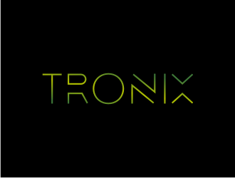 TRONIX logo design by bricton