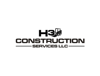 H3 CONSTRUCTION SERVICES LLC logo design by sodimejo
