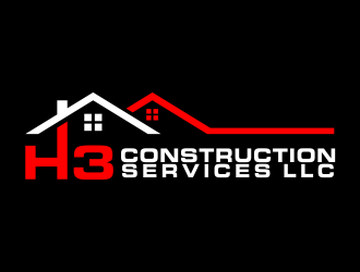 H3 CONSTRUCTION SERVICES LLC logo design by akhi
