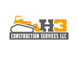 H3 CONSTRUCTION SERVICES LLC logo design by YONK