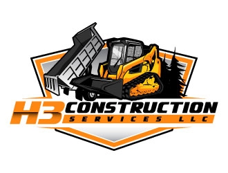H3 CONSTRUCTION SERVICES LLC logo design by daywalker