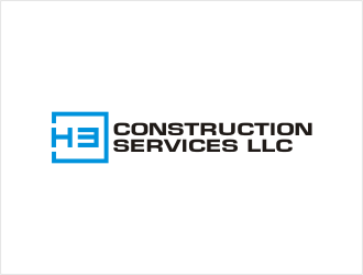 H3 CONSTRUCTION SERVICES LLC logo design by bunda_shaquilla