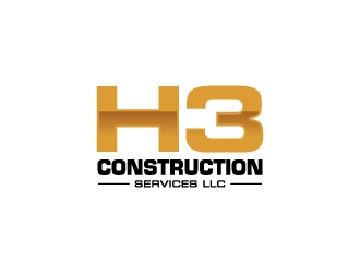 H3 CONSTRUCTION SERVICES LLC logo design by zakdesign700