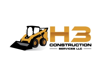 H3 CONSTRUCTION SERVICES LLC logo design by zakdesign700