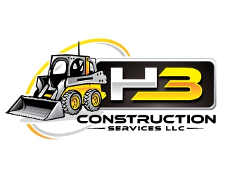 H3 CONSTRUCTION SERVICES LLC logo design by REDCROW