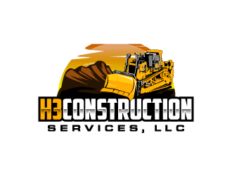 H3 CONSTRUCTION SERVICES LLC logo design by torresace