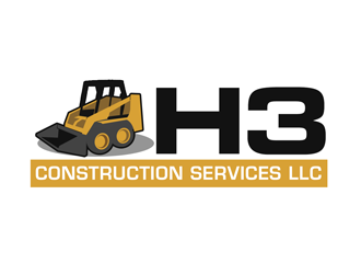 H3 CONSTRUCTION SERVICES LLC logo design by kunejo