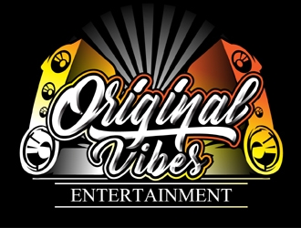 Original Vibes Entertainment logo design by MAXR