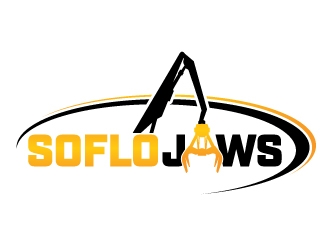 Soflo jaws logo design by jaize