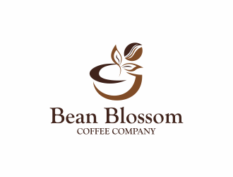 Bean Blossom Coffee Company logo design by luckyprasetyo