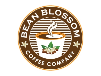 Bean Blossom Coffee Company logo design by IjVb.UnO