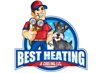 Best Heating & Cooling,LLC logo design by dorijo