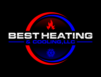 Best Heating & Cooling,LLC logo design by ubai popi
