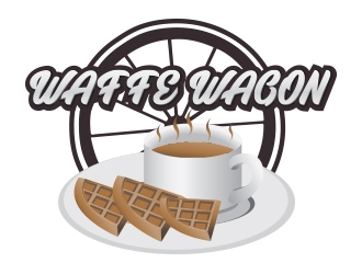 Waffee wagon logo design by Boooool