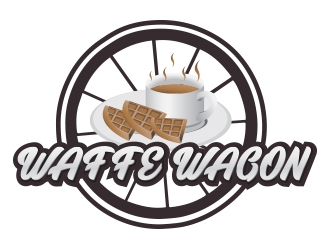 Waffee wagon logo design by Boooool