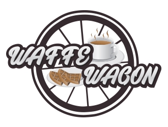 Waffee wagon logo design by Boooool