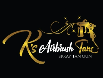 Ks Airbrush Tans logo design by Upoops