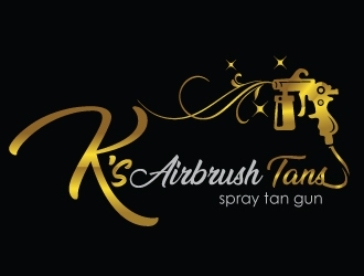 Ks Airbrush Tans logo design by Upoops
