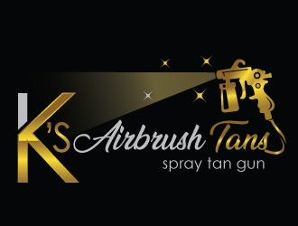 Ks Airbrush Tans logo design by Upoops