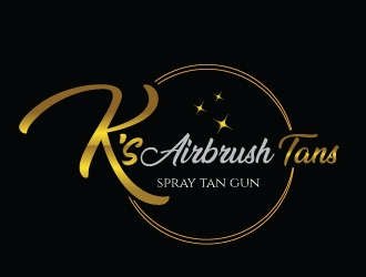 Ks Airbrush Tans logo design by Upoops