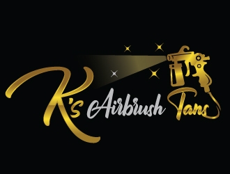 Ks Airbrush Tans logo design by Upoops