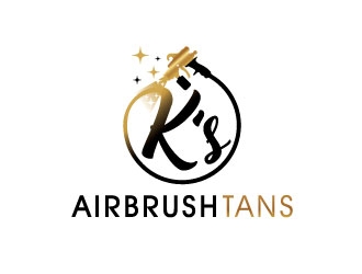 Ks Airbrush Tans logo design by invento