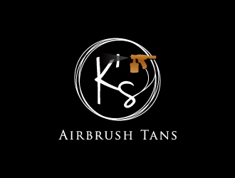 Ks Airbrush Tans logo design by zakdesign700