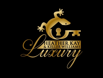 Heather Kay & Keller Williams Luxury logo design by Aelius