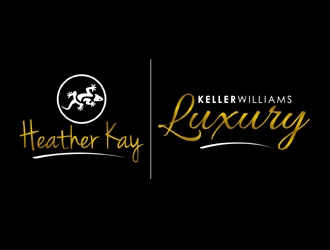 Heather Kay & Keller Williams Luxury logo design by MAXR