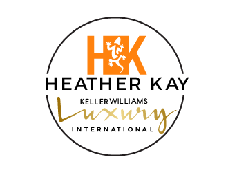 Heather Kay & Keller Williams Luxury logo design by justin_ezra