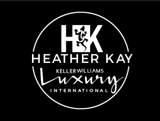 Heather Kay & Keller Williams Luxury logo design by justin_ezra