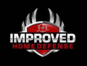 Improved Home Defense logo design by ElonStark