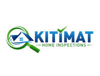 Kitimat home inspections  logo design by Dakon