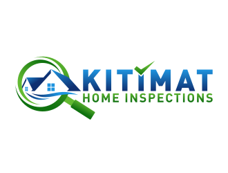 Kitimat home inspections  logo design by Dakon