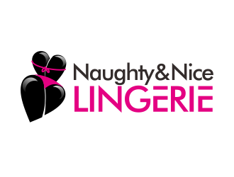 Naughty & Nice Lingerie logo design by YONK