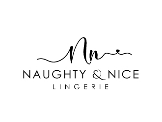 Naughty & Nice Lingerie logo design by Upoops