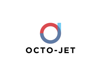 Octo-Jet logo design by qonaah