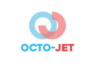 Octo-Jet logo design by d1ckhauz