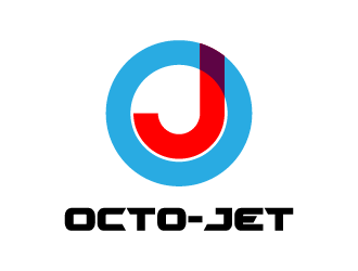 Octo-Jet logo design by fastsev