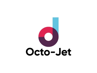 Octo-Jet logo design by Erasedink