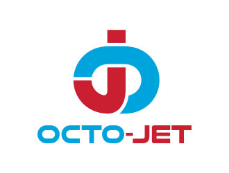 Octo-Jet logo design by AisRafa