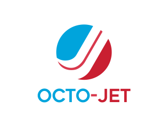 Octo-Jet logo design by AisRafa