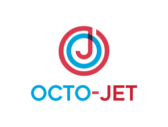 Octo-Jet logo design by AisRafa
