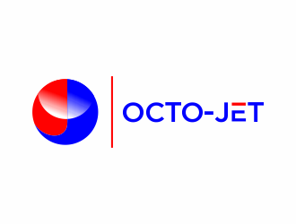 Octo-Jet logo design by santrie