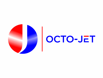 Octo-Jet logo design by santrie