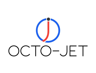 Octo-Jet logo design by fawadyk