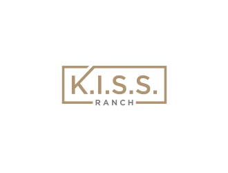 K.I.S.S. Ranch logo design by bricton